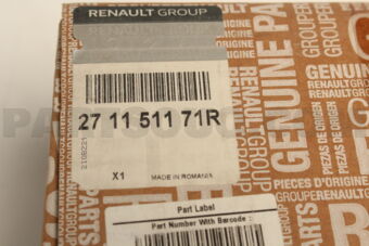 271151171R HEATER CORE