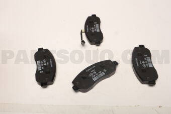 410603847R PADLINED FR BRAKE