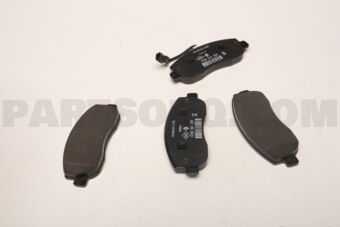 410603847R PADLINED FR BRAKE