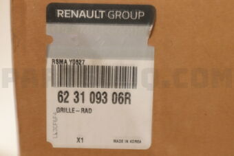 623109306R RAD GRILLE