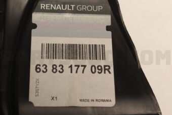 638317709R SHIELD-SIDE, FR LH WH