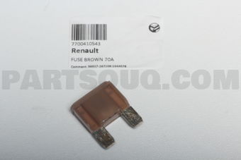 7700410543 FUSE BROWN 70A