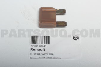 7700410543 FUSE BROWN 70A
