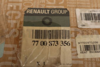 7700873356 OIL CLR RADIATOR