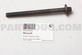 7701471373 SCHRAUBE(10ST) BN