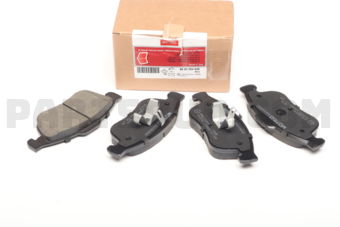 8660004545 PAD-LINED FR BRAKE