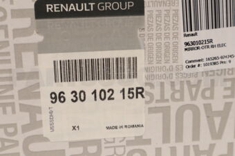963010215R MIRROR-OTR RH ELEC