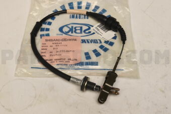 3077064Y10 CLUTCH CABLE  B13 90-94 LHD