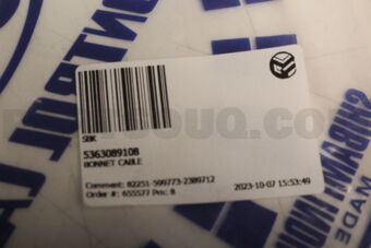 5363089108 BONNET CABLE