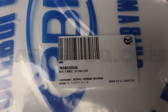 781802B550 ACC CABLE  ST182 LHD