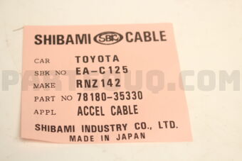 7818035330 ACCELERATOR CABLE