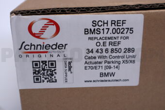 BMS1700275 PARKING BRAKE ACTUATOR WITH CONTROL UNIT X5/X6 E70/E71 [09-14]