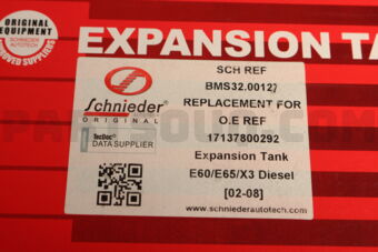 BMS3200127 SCHNIEDER EXPANSION TANK E60/E65/X3 DIESEL [02-08]
