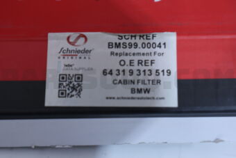 BMS9900041 SCHNIEDER AC FILTER CARBON E90X1/ [E1959LC]