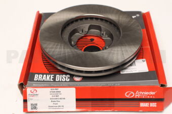 DTS5500554 SCHNIEDER BRAKE DISC FR GRAND MAX [05-15]