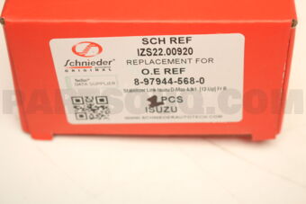 IZS2200920 SCHNIEDER SUSP STABLILIZER LINK ISUZU D-MAX 4JK1  [12-UP] FR-RH