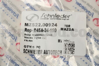 MZS2200924 SCHNIEDER SUSP STABLILIZER LINK MAZDA 3 [14-UP] FR-RH