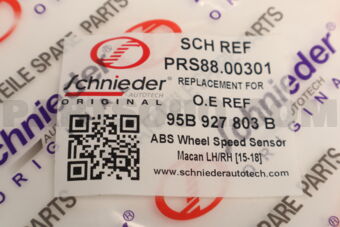 PRS8800301 SCHNIEDER ABS WHEEL SPEED SENSOR MACAN LH/RH [15-18]