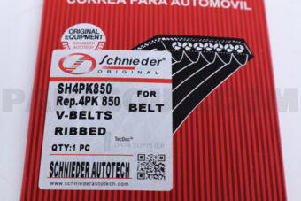 SH4PK850 SCHNIEDER V-BELTS RIBBED