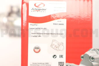 TYS1100095 SCHNIEDER STARTER  LEXUS LX570 [11-21]