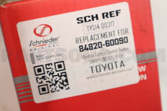 TYS1400217 SCHNIEDER WINDOW CONTROL SWITCH BUTTON CAMRY 97-02] FR LH