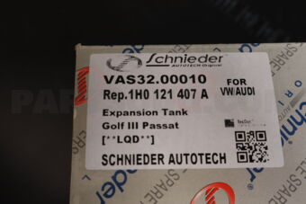 VAS3200010 SCHNIEDER EXPANSION TANK GOLF III PASSAT