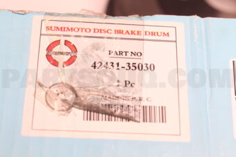 4243135030 BREAKE DRUM RR.  12R