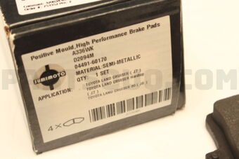 A336WK BRAKE PAD  FJ90