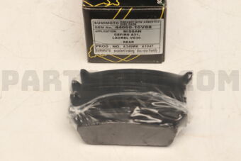 A349WK BRAKE PAD 3S ORGANIC