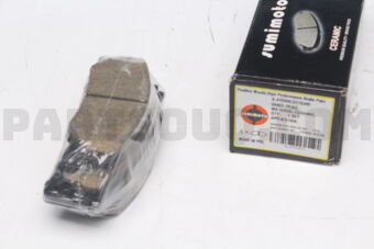 A470WK BRAKE PAD CER LITEACE96-99 FRT