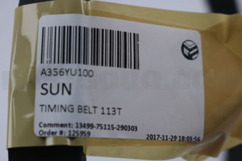 A356YU100 TIMING BELT 11407-61D