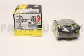 D1244M A654WK BRAKE PAD REAR