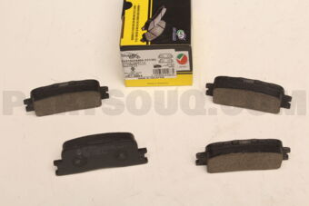 D2219 BRK.PAD N.ASBS  RR