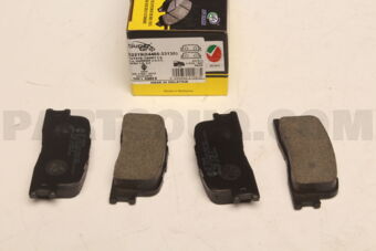 D2219 BRK.PAD N.ASBS  RR