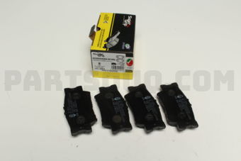 D2269 A493/A633K BRAKE PAD REAR