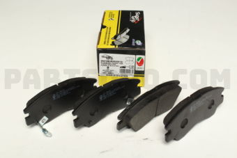 D6018M A233WK BRAKE PAD FRONT
