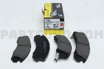 D6039M BRAKE PAD FRONT