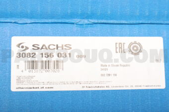 3082156031 PRESSURE PLATE 228MM 190(W201)