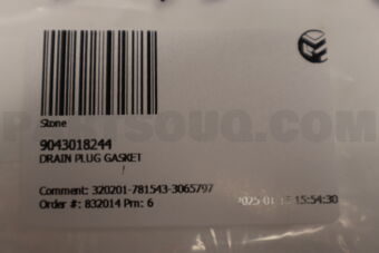 9043018244 DRAIN PLUG GASKET