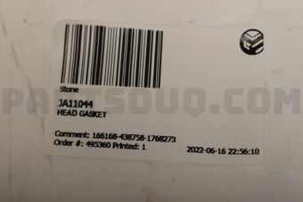JA11044 HEAD GASKET