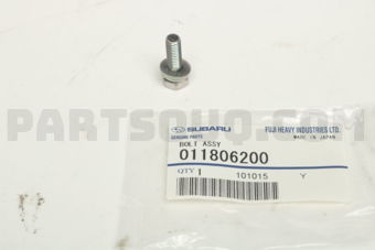 011806200 Subaru BOLT ASSY