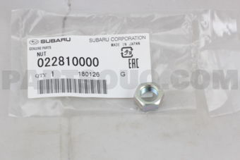 022810000 NUT