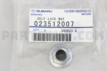 023512007 Subaru SELF LOCK NUT