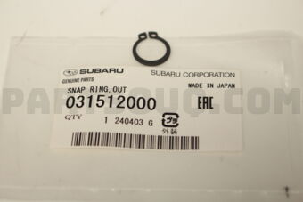 031512000 SNAP RING,OUT