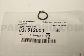 031512000 SNAP RING,OUT