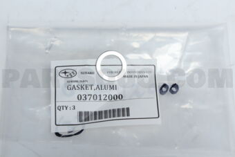 037012000 GASKET,ALUMI
