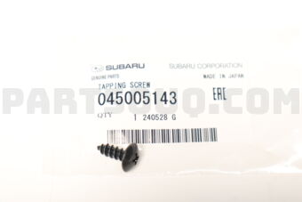 045005143 Subaru TAPPING SCREW