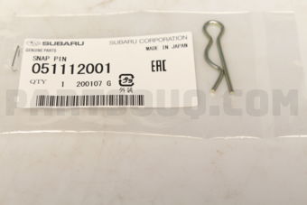 051112001 SNAP PIN