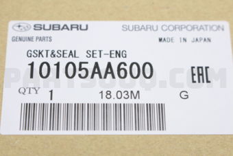 10105AA600 GSKT&SEAL SET-ENG