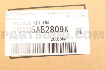 10105AB2809X GSKT&SEAL SET-ENG
